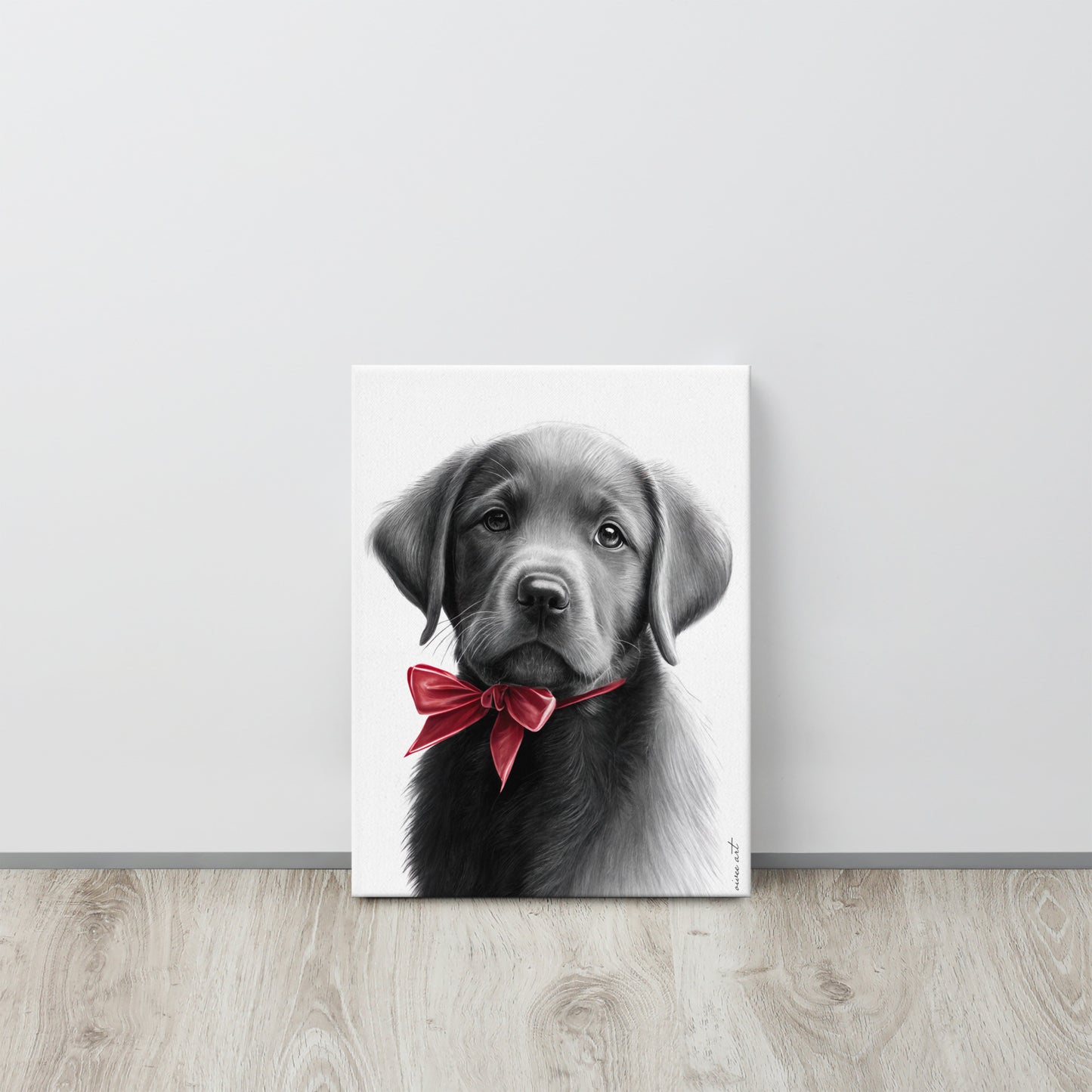 Labrador Retriever Puppy (Thin Canvas)