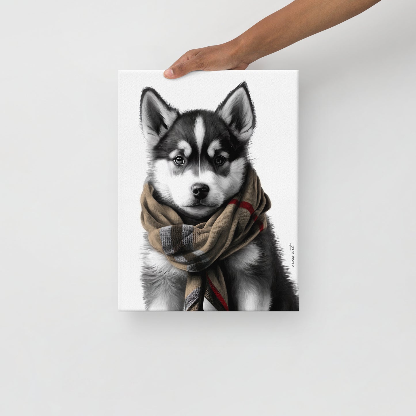 Husky Puppy (Thin Canvas)