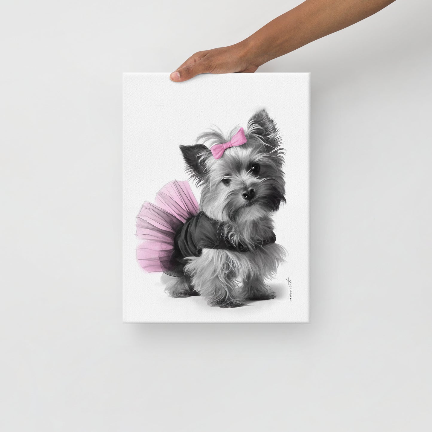 Yorkshire Terrier Puppy (Thin Canvas)