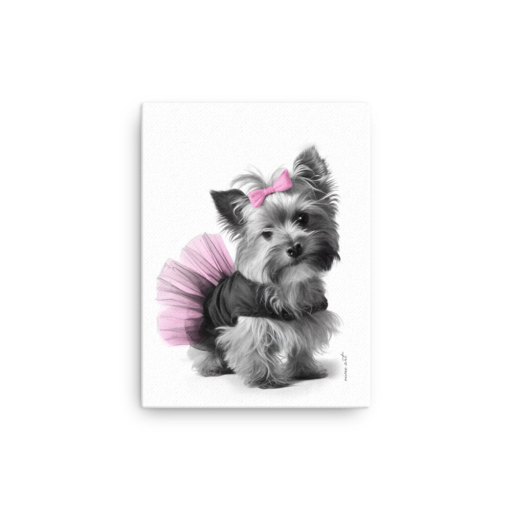 Yorkshire Terrier Puppy (Thin Canvas)