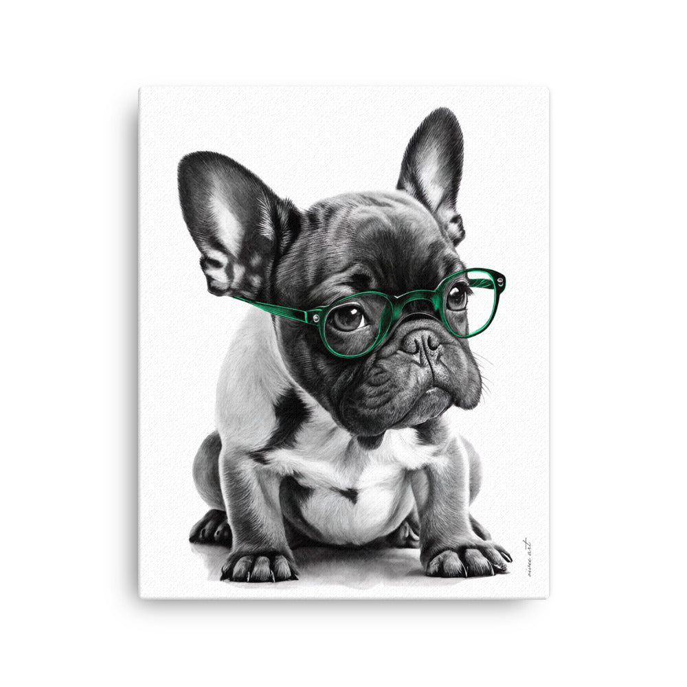 French Bulldog Puppy (Thin Canvas)