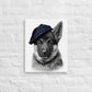 German Shepherd Puppy (Thin Canvas)