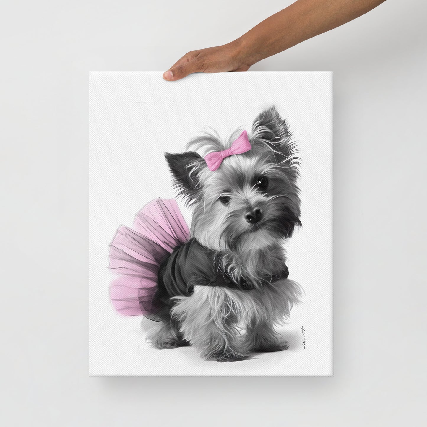 Yorkshire Terrier Puppy (Thin Canvas)