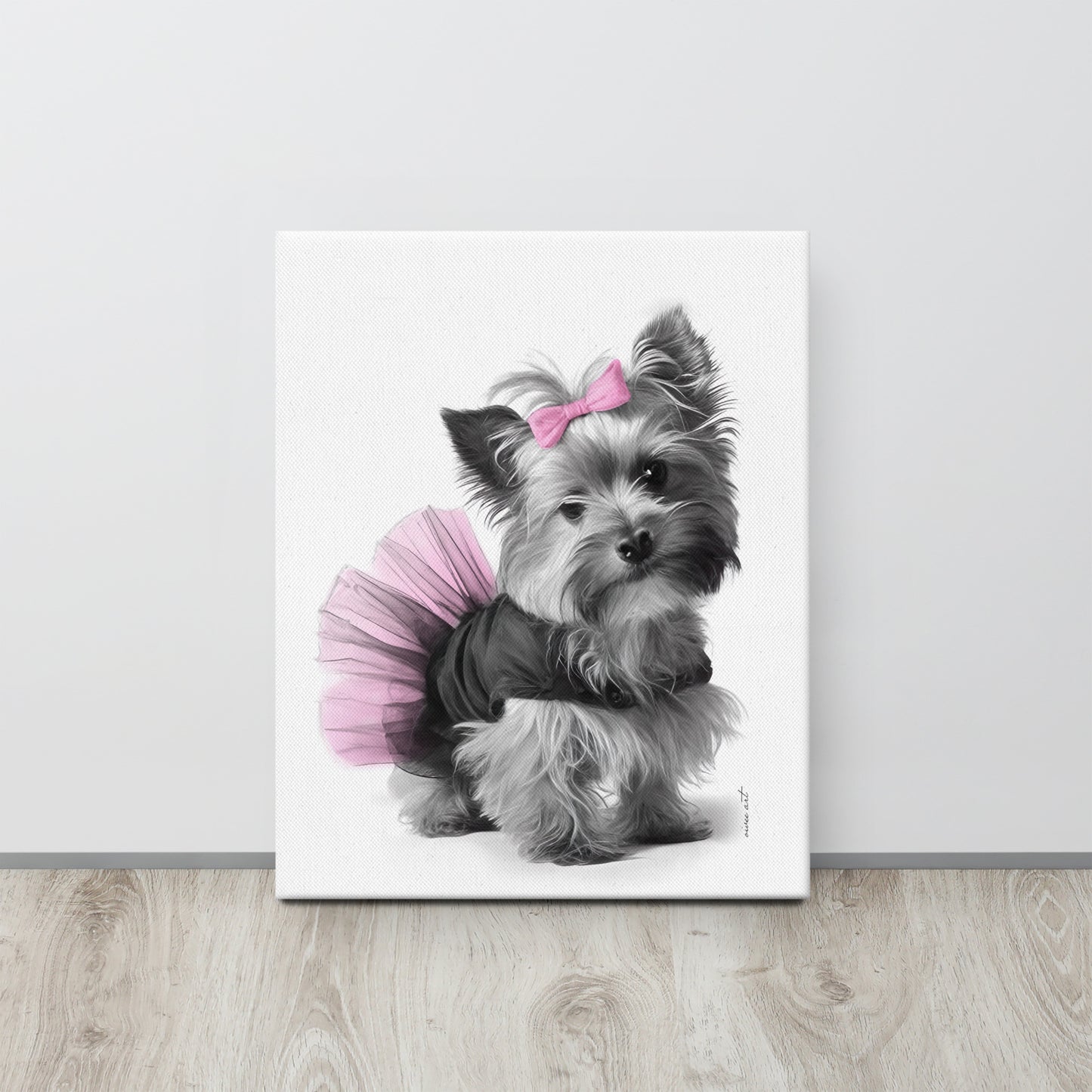 Yorkshire Terrier Puppy (Thin Canvas)