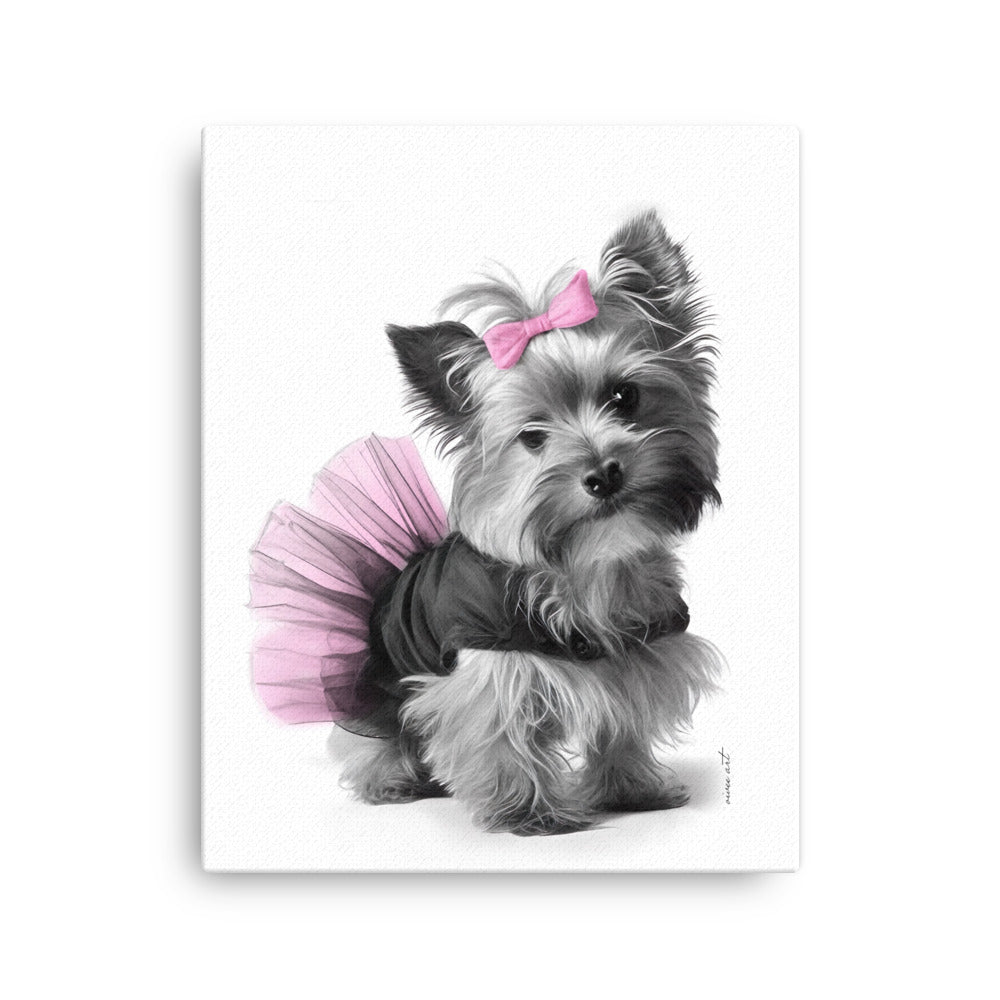 Yorkshire Terrier Puppy (Thin Canvas)