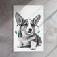 Corgy Puppy (Thin Canvas)