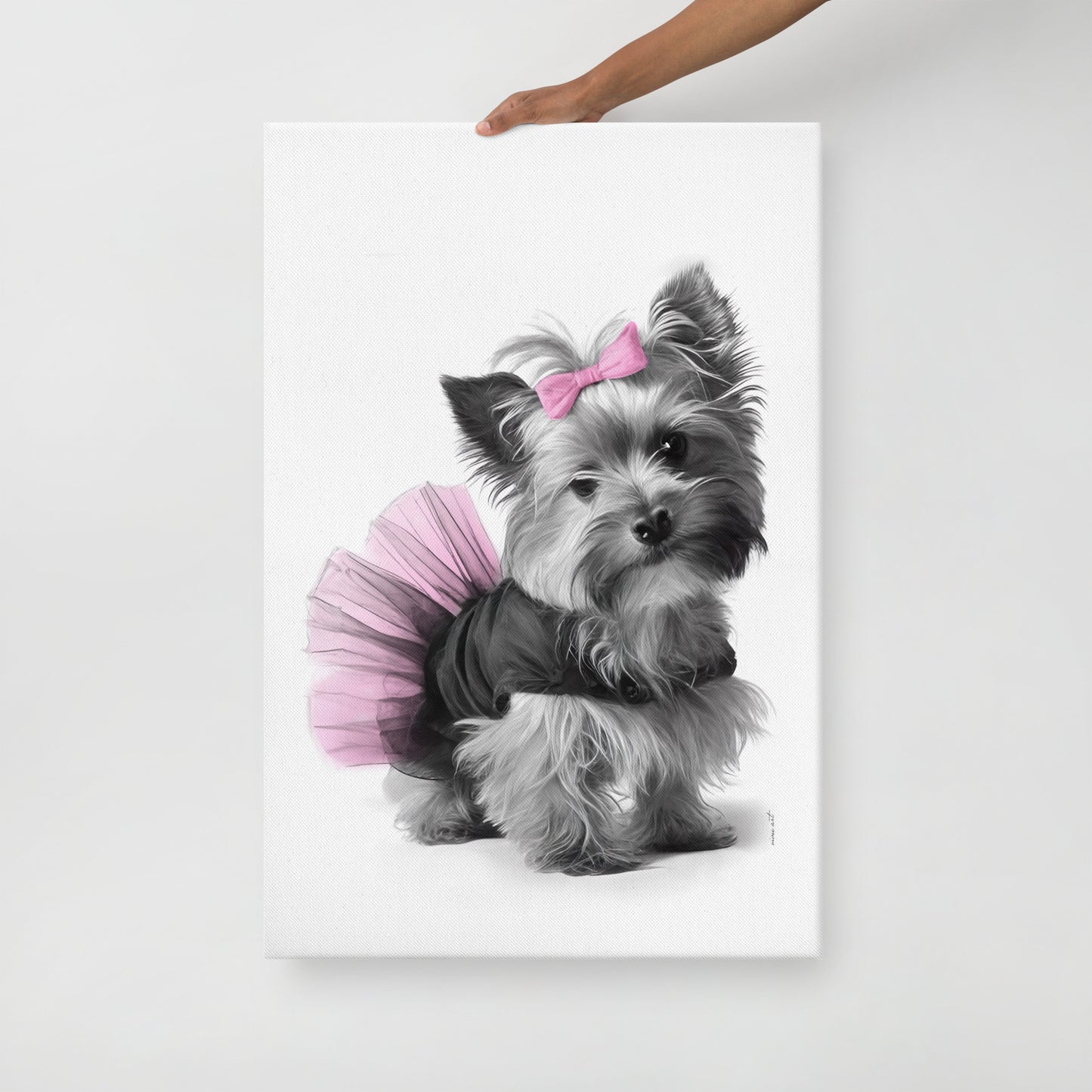 Yorkshire Terrier Puppy (Thin Canvas)