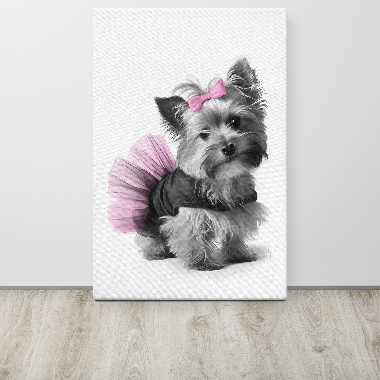 Yorkshire Terrier Puppy (Thin Canvas)