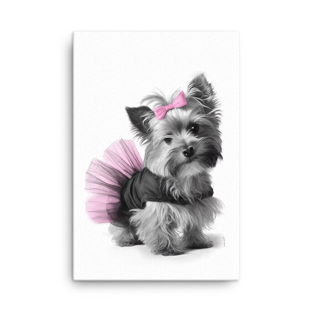 Yorkshire Terrier Puppy (Thin Canvas)